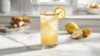 Kriaušių ir citrinų kokteilis – Pear Lemon Cocktail (kokteilio receptas)