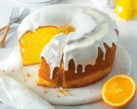 Citrusinė biskvito tortas – Citrus Sponge Cake: Gaivus ir lengvas desertas